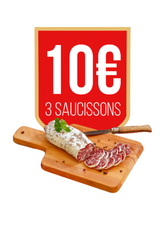 Lot saucissons à Tignes en Savoie